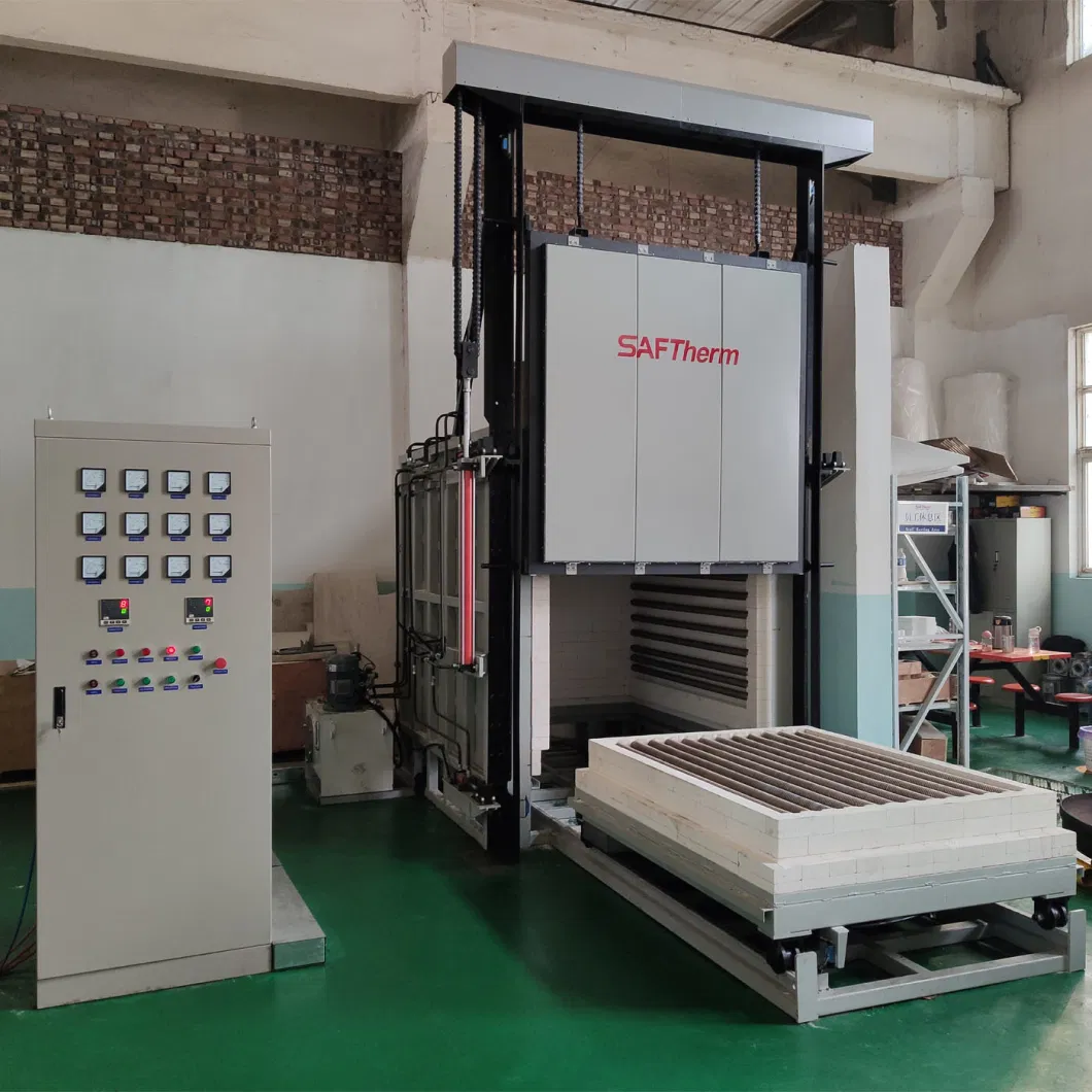 1200c Bogie Hearth Laboratory Heating Quenching Customized Industrial Furnace (STT-640-12)